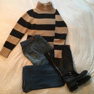 GAP Ribbed Turtleneck Sweater